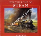 Book cover of For the Love of Steam  by WESTON, David 